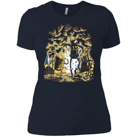 T-Shirts Midnight Navy / X-Small wasteland time Women's Premium T-Shirt