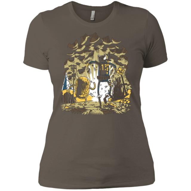 T-Shirts Warm Grey / X-Small wasteland time Women's Premium T-Shirt