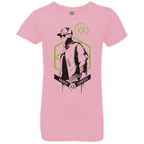 T-Shirts Light Pink / YXS Watch Dogs 2 Hacker Services Girls Premium T-Shirt