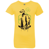 T-Shirts Vibrant Yellow / YXS Watch Dogs 2 Hacker Services Girls Premium T-Shirt