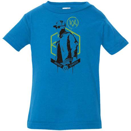 T-Shirts Cobalt / 6 Months Watch Dogs 2 Hacker Services Infant Premium T-Shirt