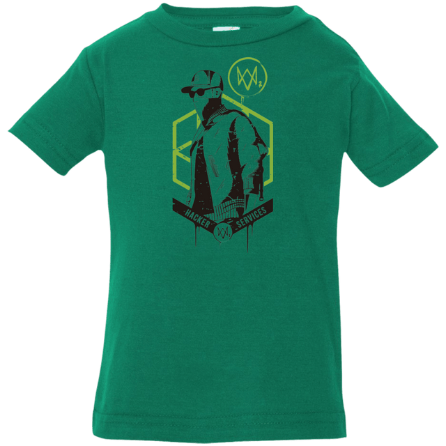 T-Shirts Kelly / 6 Months Watch Dogs 2 Hacker Services Infant Premium T-Shirt