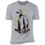 T-Shirts Heather Grey / X-Small Watch Dogs 2 Hacker Services Men's Premium T-Shirt