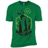 T-Shirts Kelly Green / X-Small Watch Dogs 2 Hacker Services Men's Premium T-Shirt