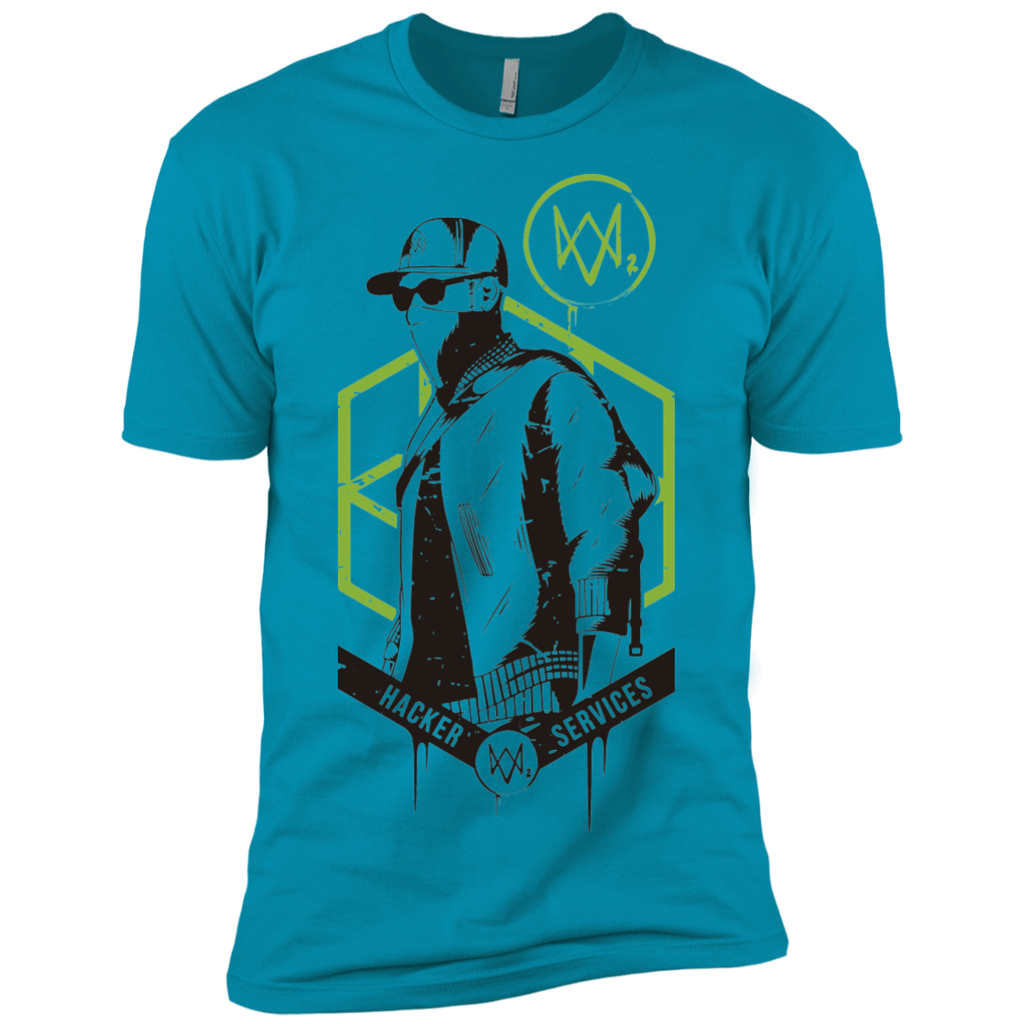Watch Dogs 2 Hacker Services Men's Premium T-Shirt