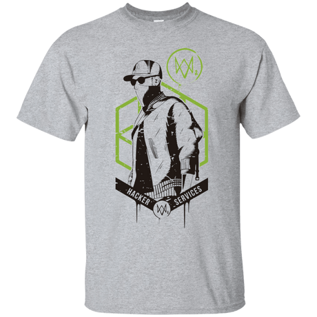 T-Shirts Sport Grey / Medium Watch Dogs 2 Hacker Services T-Shirt
