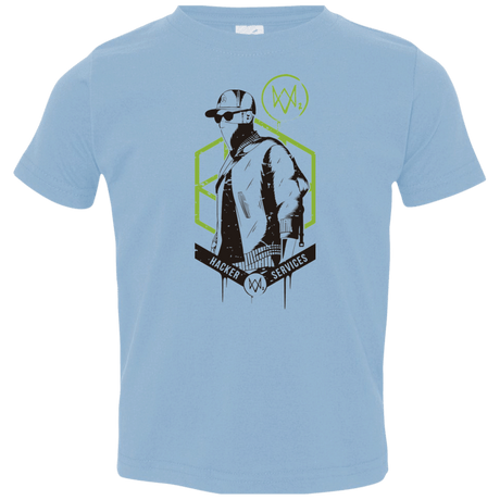 T-Shirts Light Blue / 2T Watch Dogs 2 Hacker Services Toddler Premium T-Shirt