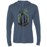 T-Shirts Indigo / X-Small Watch Dogs 2 Hacker Services Triblend Long Sleeve Hoodie Tee