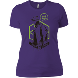 T-Shirts Purple Rush/ / X-Small Watch Dogs 2 Hacker Services Women's Premium T-Shirt