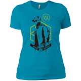T-Shirts Turquoise / X-Small Watch Dogs 2 Hacker Services Women's Premium T-Shirt