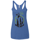 T-Shirts Vintage Royal / X-Small Watch Dogs 2 Hacker Services Women's Triblend Racerback Tank