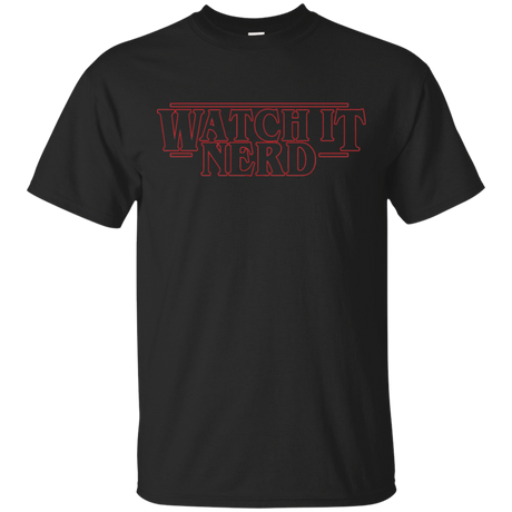 T-Shirts Black / S Watch it Nerd T-Shirt