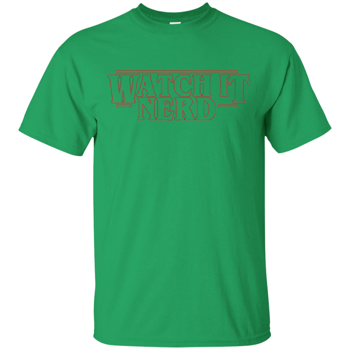 T-Shirts Irish Green / S Watch it Nerd T-Shirt