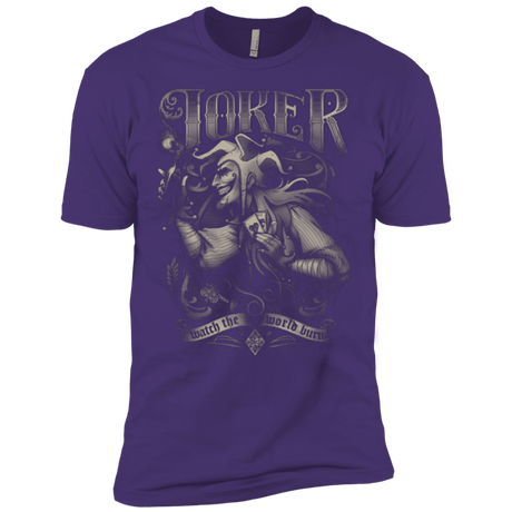 T-Shirts Purple / X-Small Watch the world burn Men's Premium T-Shirt