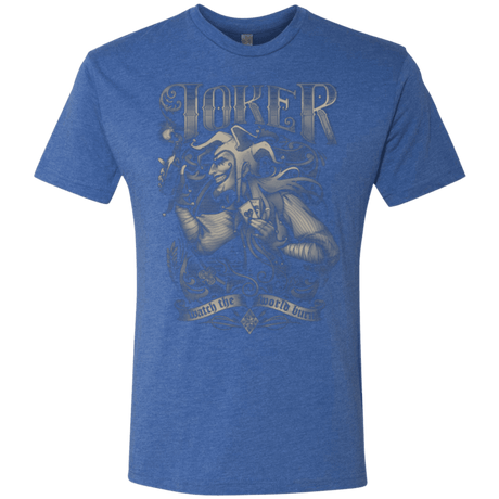 T-Shirts Vintage Royal / Small Watch the world burn Men's Triblend T-Shirt