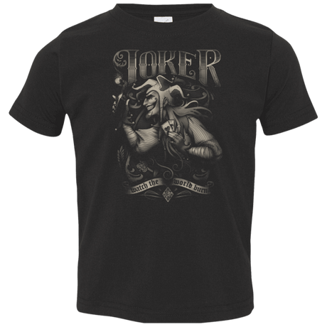 T-Shirts Black / 2T Watch the world burn Toddler Premium T-Shirt