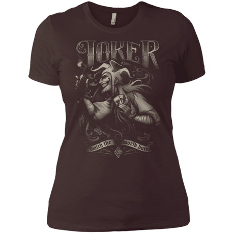 T-Shirts Dark Chocolate / X-Small Watch the world burn Women's Premium T-Shirt