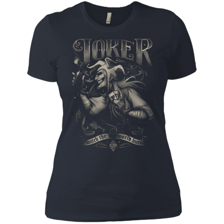 T-Shirts Indigo / X-Small Watch the world burn Women's Premium T-Shirt