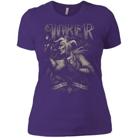 T-Shirts Purple / X-Small Watch the world burn Women's Premium T-Shirt