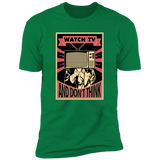 T-Shirts Kelly Green / S WATCH TV Men's Premium T-Shirt