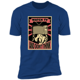 T-Shirts Royal / S WATCH TV Men's Premium T-Shirt