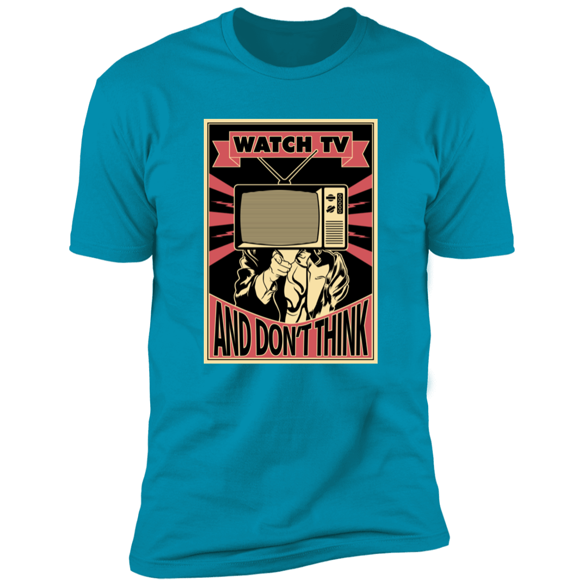 T-Shirts Turquoise / S WATCH TV Men's Premium T-Shirt