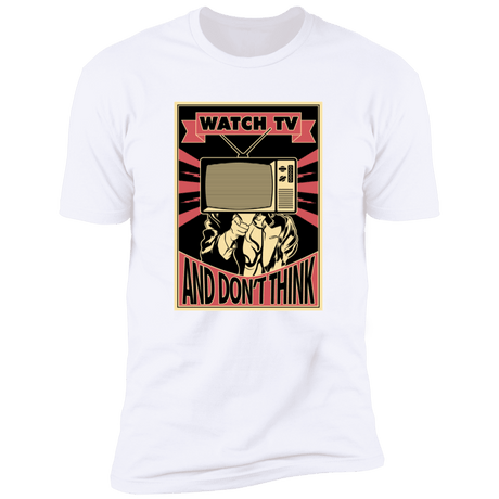 T-Shirts White / S WATCH TV Men's Premium T-Shirt