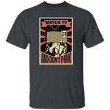 T-Shirts Dark Heather / S WATCH TV T-Shirt