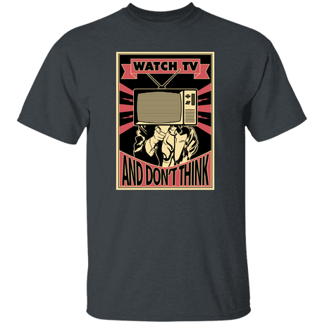 T-Shirts Dark Heather / S WATCH TV T-Shirt