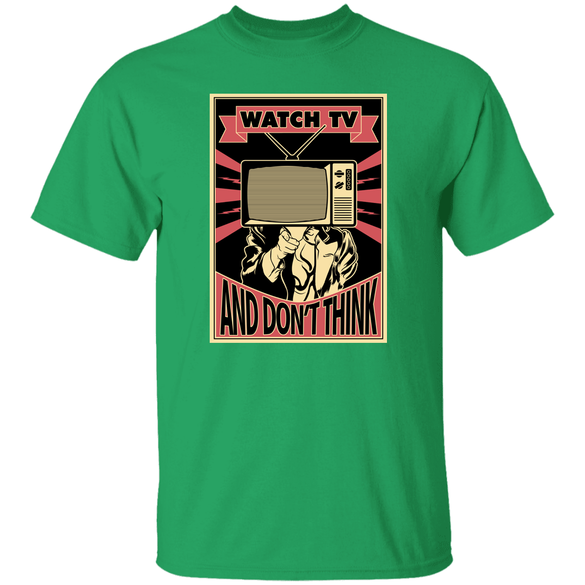 T-Shirts Irish Green / S WATCH TV T-Shirt