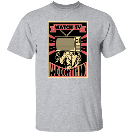 T-Shirts Sport Grey / S WATCH TV T-Shirt