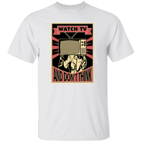 T-Shirts White / S WATCH TV T-Shirt