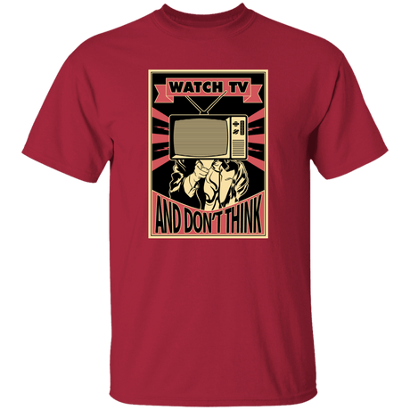 T-Shirts Cardinal / YXS WATCH TV Youth T-Shirt