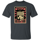 T-Shirts Dark Heather / YXS WATCH TV Youth T-Shirt