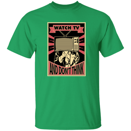 T-Shirts Irish Green / YXS WATCH TV Youth T-Shirt