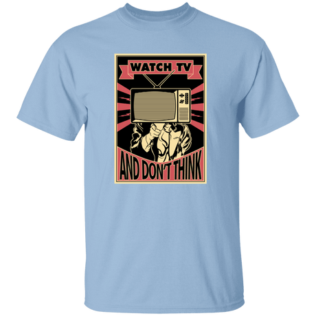 T-Shirts Light Blue / YXS WATCH TV Youth T-Shirt