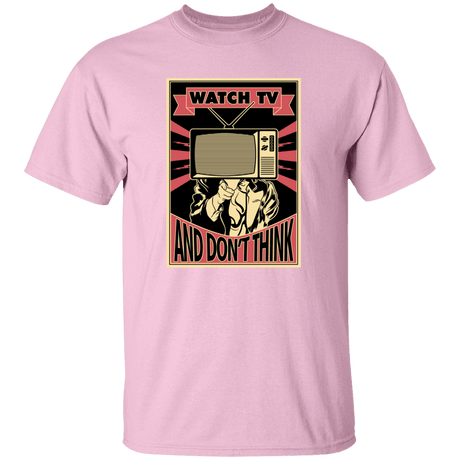 T-Shirts Light Pink / YXS WATCH TV Youth T-Shirt