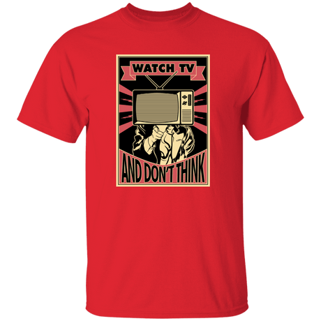 T-Shirts Red / YXS WATCH TV Youth T-Shirt