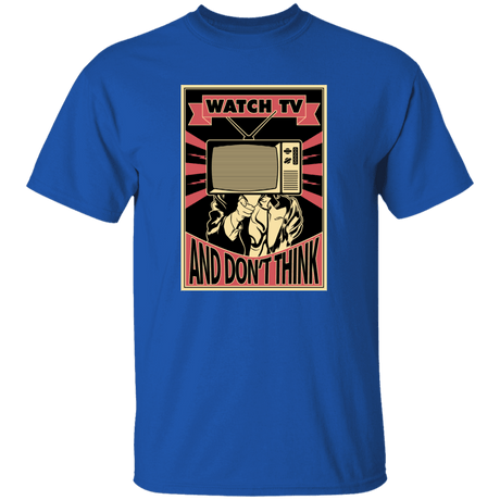 T-Shirts Royal / YXS WATCH TV Youth T-Shirt