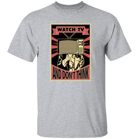 T-Shirts Sport Grey / YXS WATCH TV Youth T-Shirt