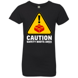 T-Shirts Black / YXS Watch Your Step Girls Premium T-Shirt