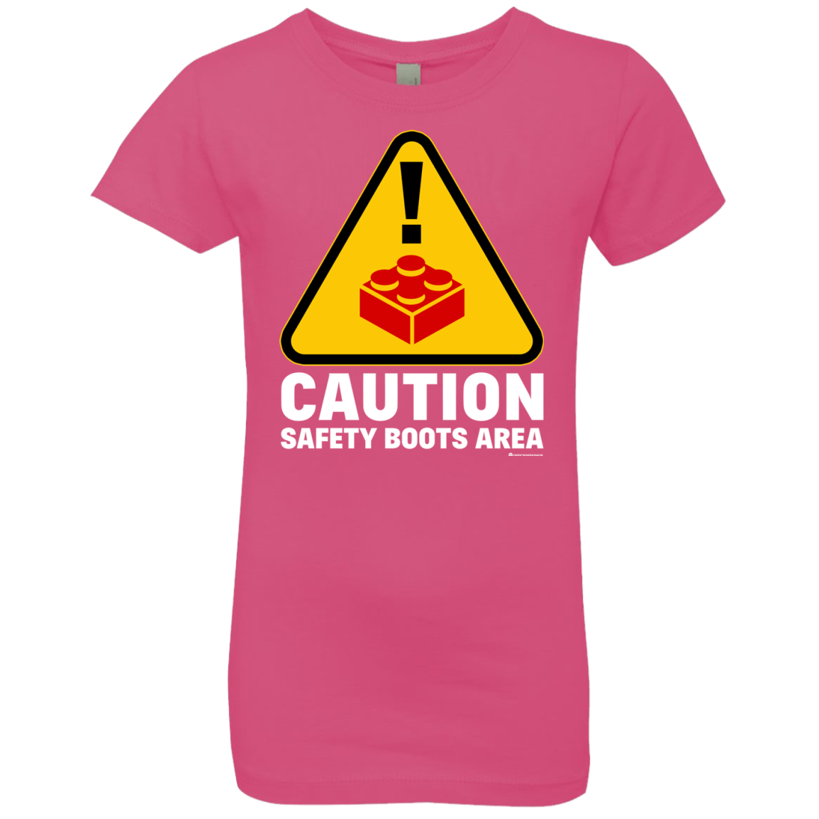 T-Shirts Hot Pink / YXS Watch Your Step Girls Premium T-Shirt