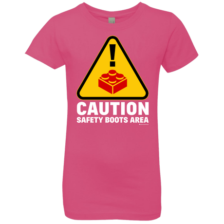 T-Shirts Hot Pink / YXS Watch Your Step Girls Premium T-Shirt