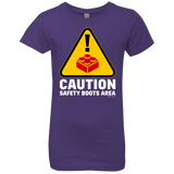 T-Shirts Purple Rush / YXS Watch Your Step Girls Premium T-Shirt