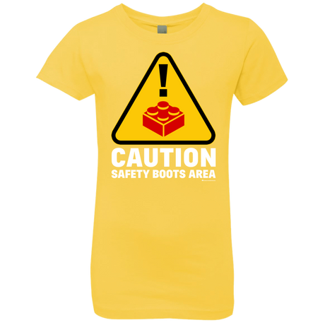 T-Shirts Vibrant Yellow / YXS Watch Your Step Girls Premium T-Shirt