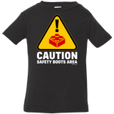 T-Shirts Black / 6 Months Watch Your Step Infant Premium T-Shirt