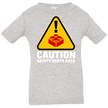 T-Shirts Heather Grey / 6 Months Watch Your Step Infant Premium T-Shirt