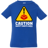 T-Shirts Royal / 6 Months Watch Your Step Infant Premium T-Shirt