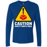 T-Shirts Royal / Small Watch Your Step Men's Premium Long Sleeve