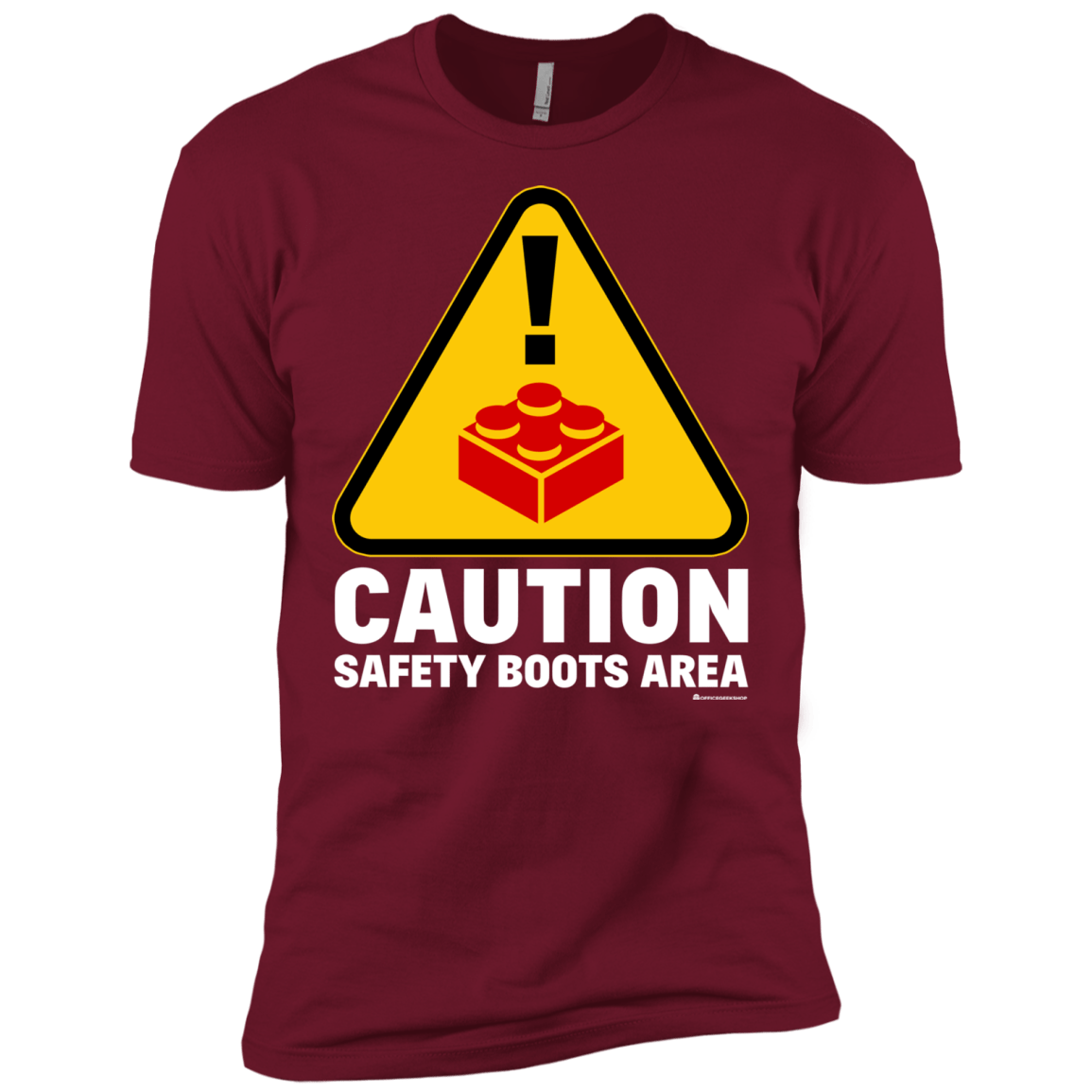 T-Shirts Cardinal / X-Small Watch Your Step Men's Premium T-Shirt